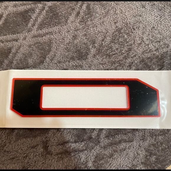 Ford F-150 Tailgate Insert letters Black and Red NWT - Picture 5 of 11